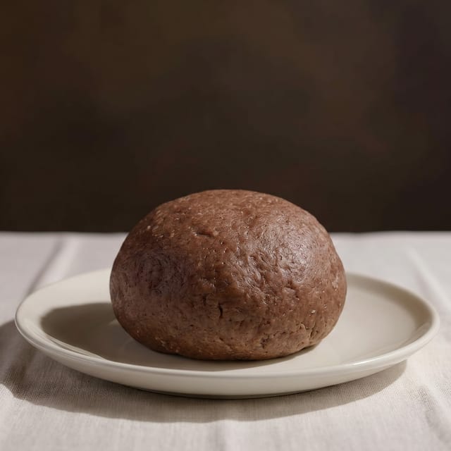 Millet Seed Fufu Amala.