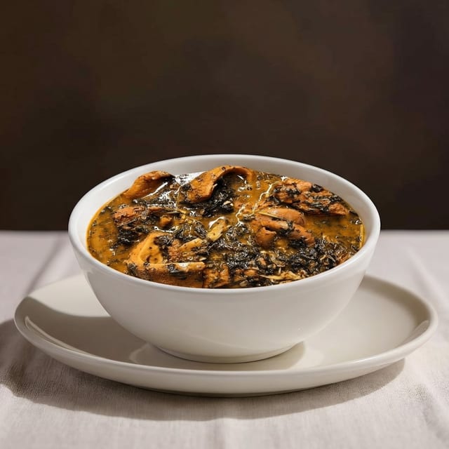 Ndole Cameroon Soup.