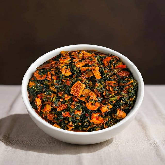 Spinach / Collard Green Soup.