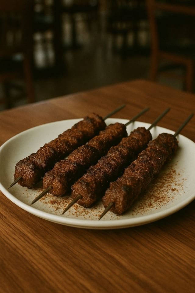 Suya Skewers.